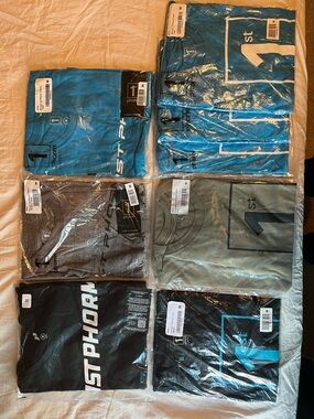Assorted 1st Phorm Graphic Tees - Blue, Gray, Black, Olive